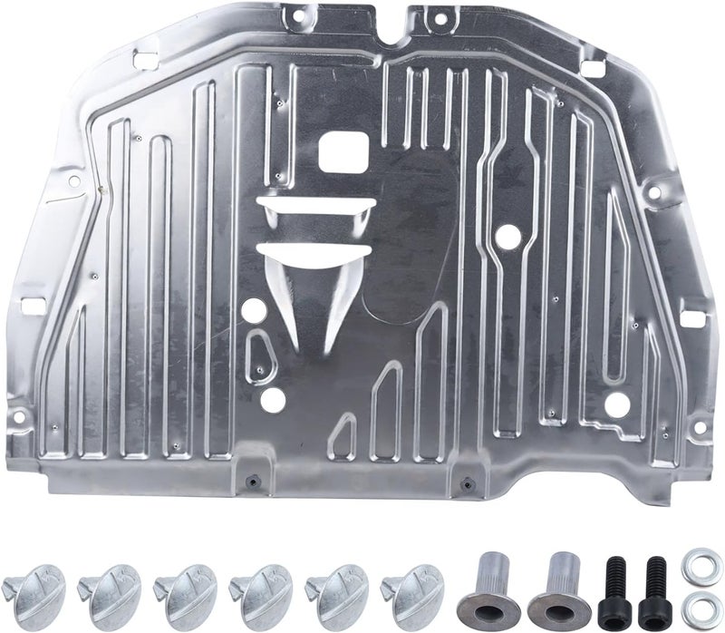 MISIOEK Engine Splash Guard Shield Compatible with 2016-2021 Honda Civic 2.0L 74110-TBA-A00 Under Car Cover Board - Image 1